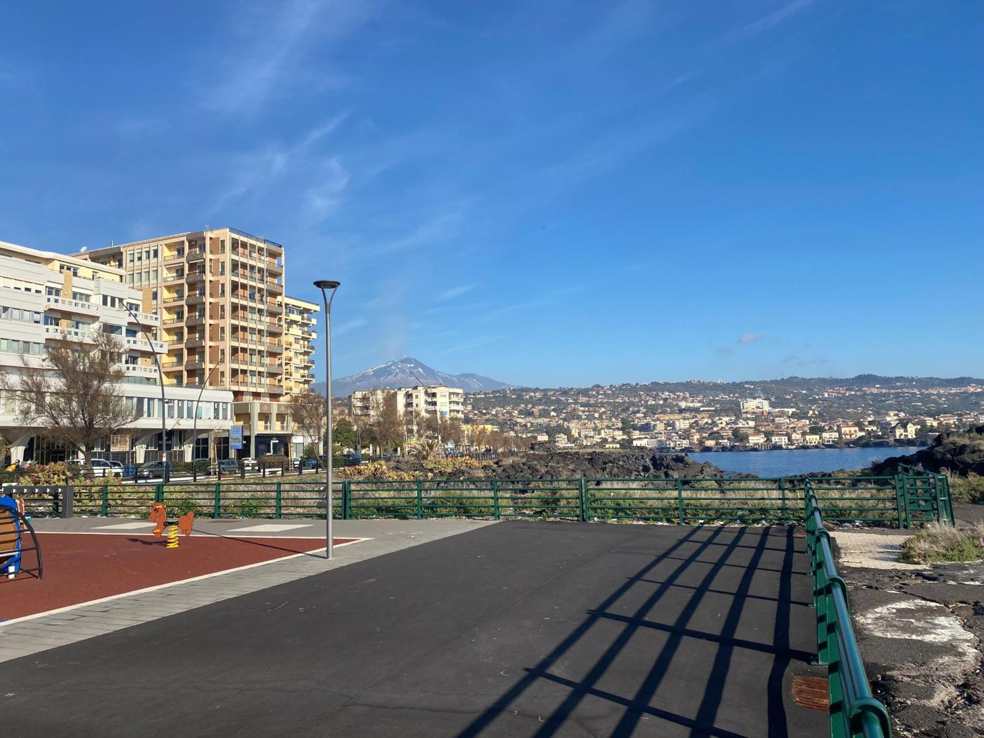 Апартаменты Finestre Sul Mare Катания Экстерьер фото